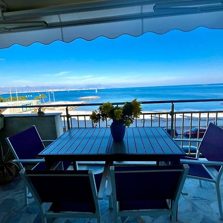 Seafront One Bedroom Apartment With A Terrasse Swimming Pool And A Parking Antibes Eksteriør billede