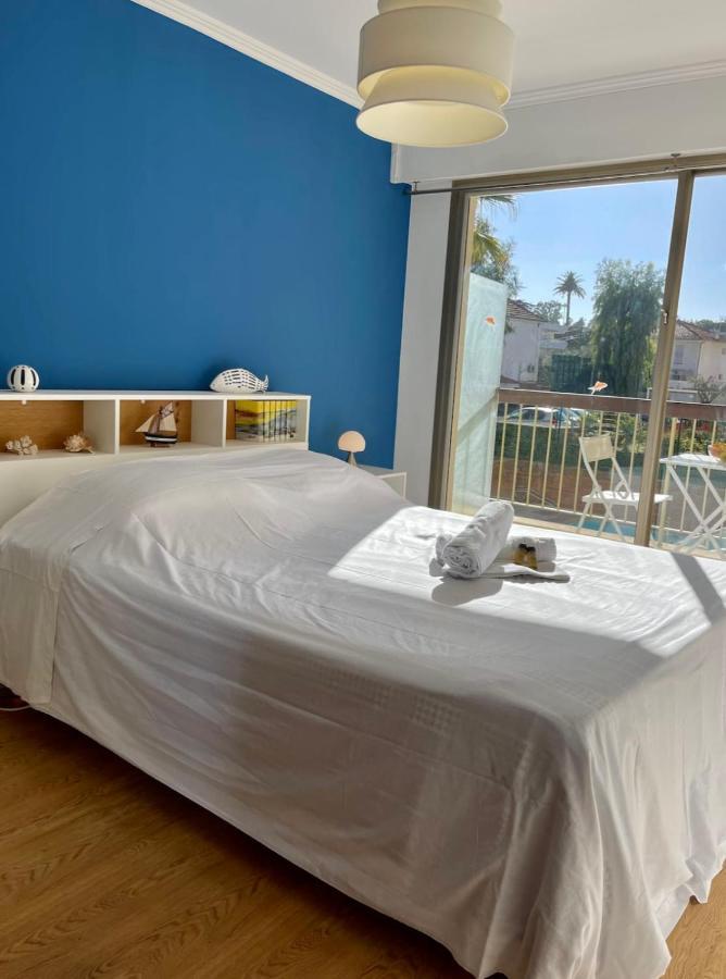 Seafront One Bedroom Apartment With A Terrasse Swimming Pool And A Parking Antibes Eksteriør billede